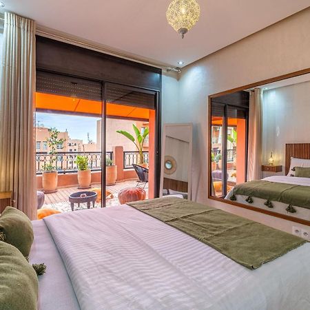 L'Atlas - Appartement Authentique A Gueliz Марракеш Экстерьер фото