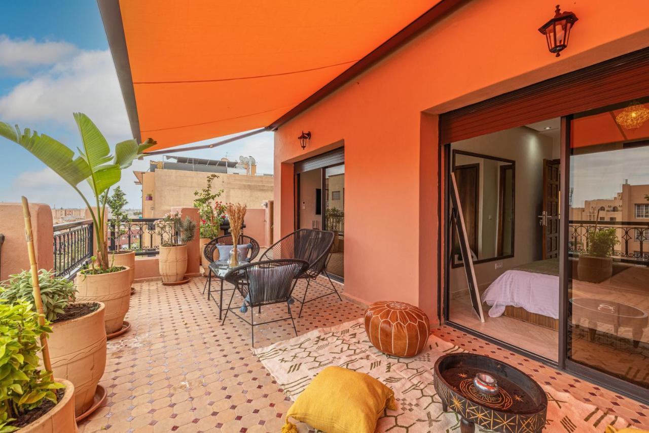 L'Atlas - Appartement Authentique A Gueliz Марракеш Номер фото