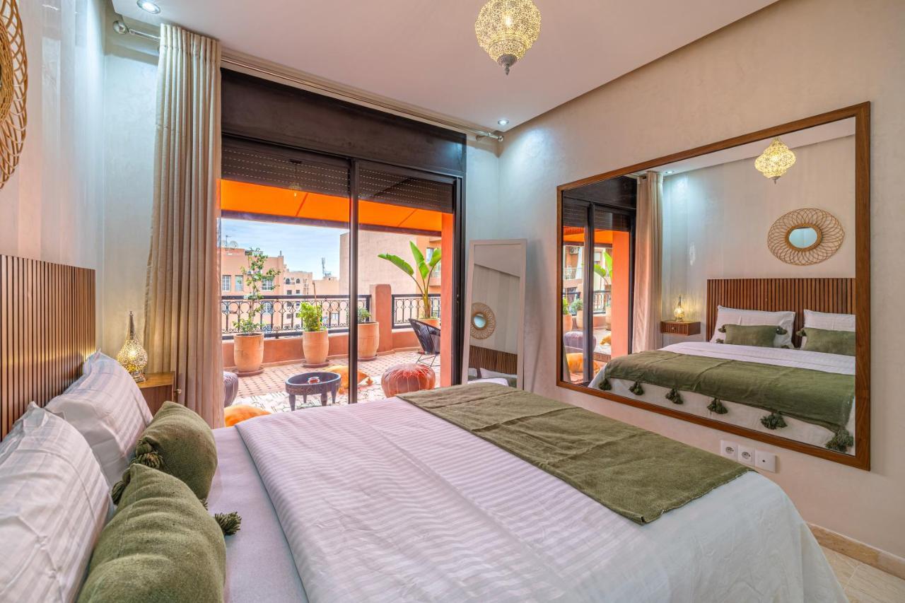 L'Atlas - Appartement Authentique A Gueliz Марракеш Экстерьер фото