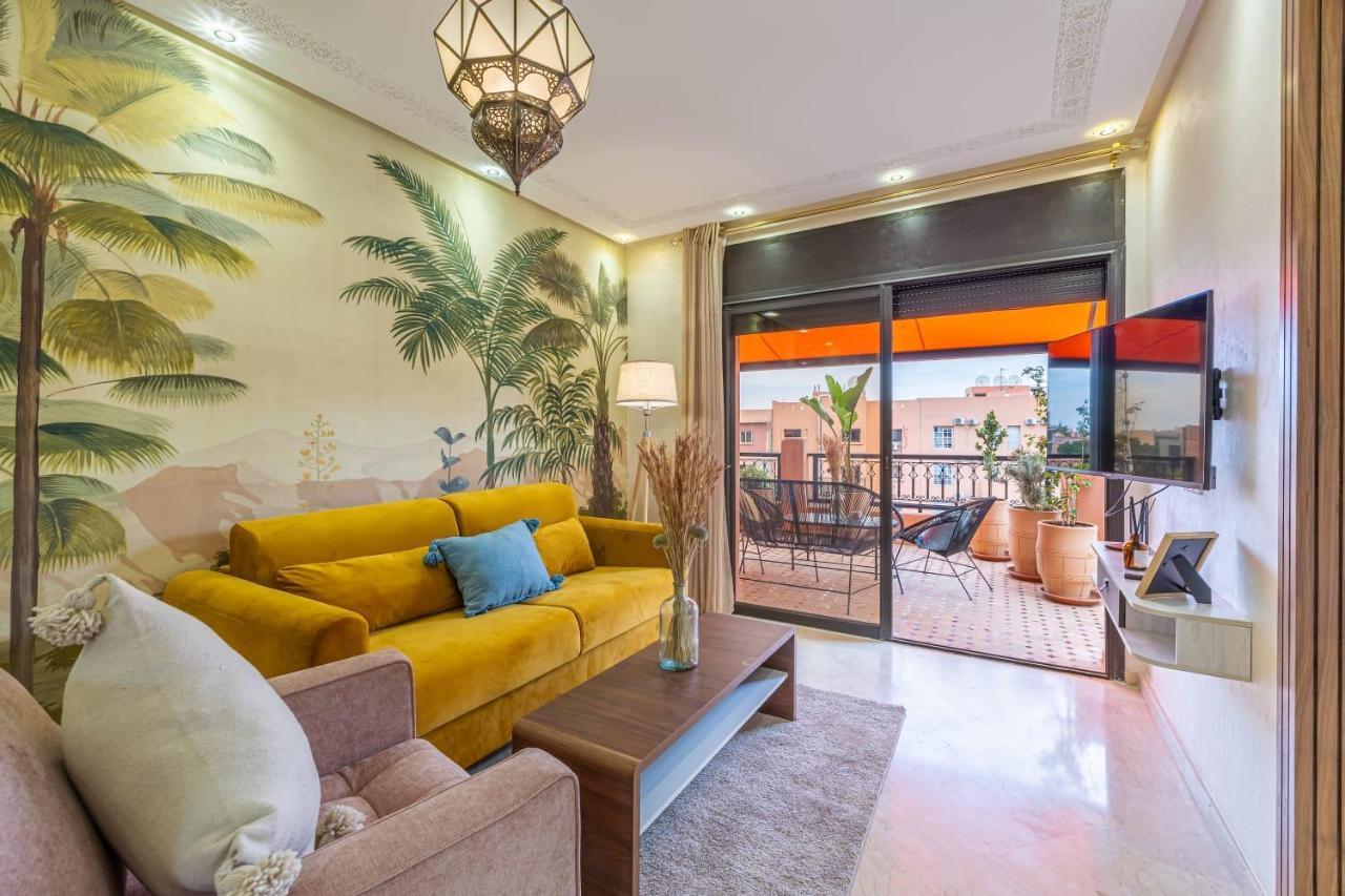 L'Atlas - Appartement Authentique A Gueliz Марракеш Экстерьер фото