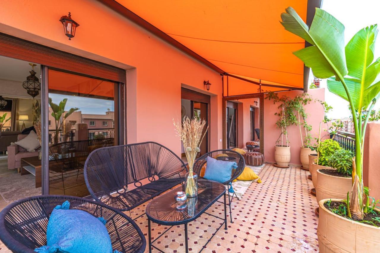 L'Atlas - Appartement Authentique A Gueliz Марракеш Экстерьер фото