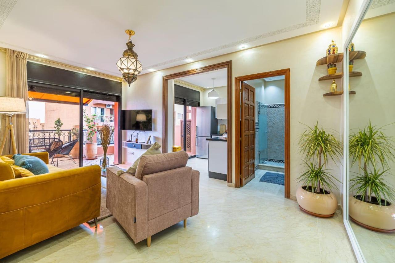 L'Atlas - Appartement Authentique A Gueliz Марракеш Экстерьер фото